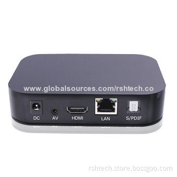 Full HD media player, up to 1080P decode resolution, supports Plug-and-play function, USB storage